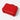 Leica TS15 TS16 plastic hard case, red, front view