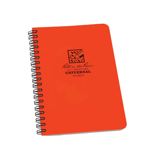 Rite in the Rain Orange Weatherproof Notebooks: Durable and Waterproof Notepads for All-Weather Field Documentation