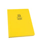 Rite in the Rain Weatherproof Hard Cover Notebook - Yellow Cover: Durable and Waterproof Journal for All-Weather Field Notes and Documentation