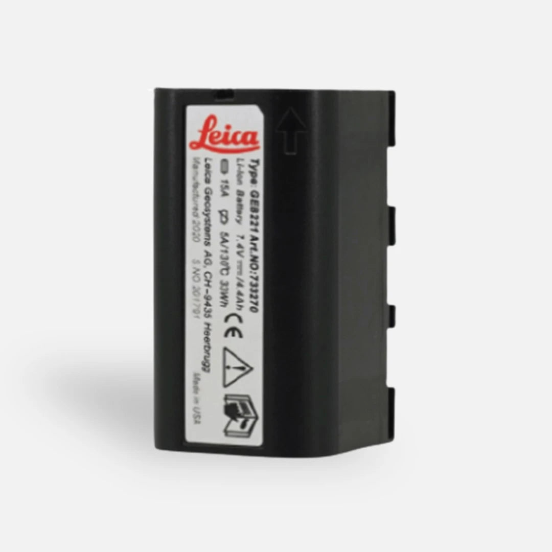 geb221 battery for leica total station