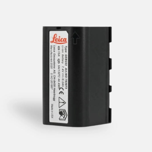 geb222 battery for leica total station