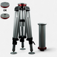 Laser Tracker Tripod with Adjustable Height (Up to 31.5in/80cm)