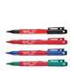Milwaukee Pens and Pencils Set - Four Different Colors: Versatile Writing Instruments for Marking and Notetaking in Various Work Environments