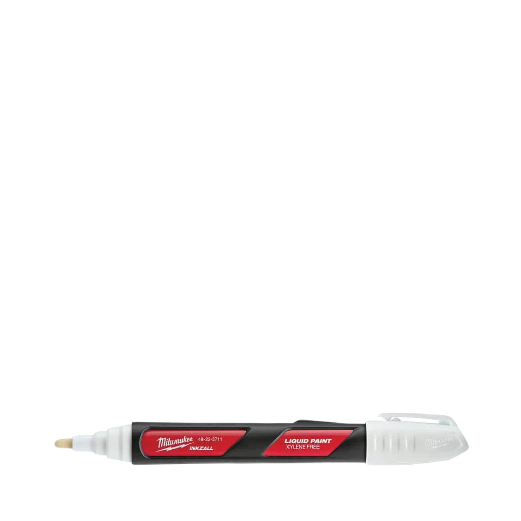 Milwaukee Pens, Pencils, and Markers - White Color: Versatile Writing Instruments for Marking and Notetaking in Various Work Environments