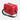 plastic hand carrying case for auto level survey, red
