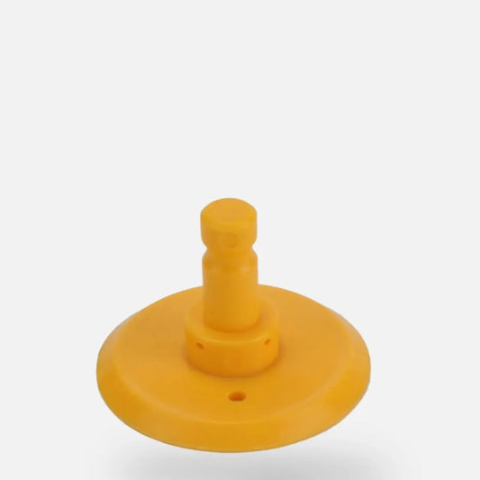 Plastic Yellow Adapter with Base for Leica Type Prisms