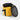 Soft bag for tribrach and adapter, round yellow
