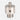 stainless steel adapter, steel adapter, 5/8-11 and M8 thread, view 2