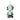 Surveying Equipment Metricop LLC Alpha Ti Total Station, white and green, with dual-axis compensation and 2" accuracy.