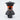 Surveying Equipment Metricop LLC GRZ4M 360-degree survey prism with orange glass and black protective housing