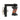 Surveying Equipment Metricop LLC L-Bar GRZ101S 360-degree monitoring prism with orange reflective prism and black mount.