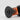Surveying Equipment Metricop LLC Leica Style GRZ101S 360° mini prism, black with orange reflective facets.