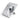Surveying Equipment Metricop LLC silver aluminum road monitoring prism with attachment point and copper-coated prism.