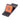 Surveying Equipment Metricop LLC double-sided wall marker with orange prism for monitoring infrastructure. Black.