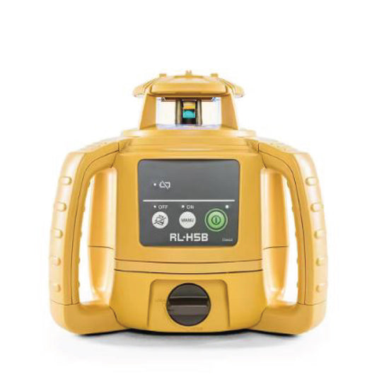 Topcon RL-H5B Horizontal Self-Leveling Rotary Laser Level: High-precision leveling tool for construction and surveying, ensuring accurate horizontal alignment with self-leveling functionality.