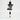 Topcon ATP2S 360° prism mounted on surveying pole with ground spike