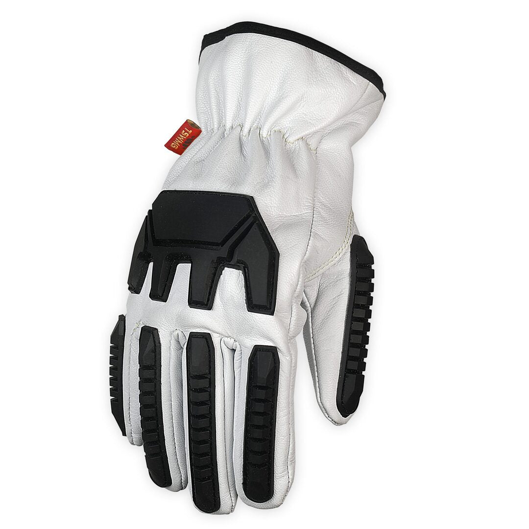 TSWM Full-Grain Goatskin Leather Gloves TPRG-5764 showcasing flame-resistant design