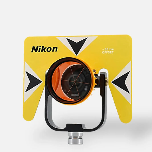 Yellow Nikon Standard Circular Survey Prism