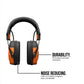 LINK 2.0 Bluetooth Earmuff Hearing Protector, 25 Db Noise Reduction Rating, OSHA Compliant Ear Protection Headphones