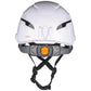 Safety Helmet, Type-2, Vented Class C, with Rechargeable Headlamp