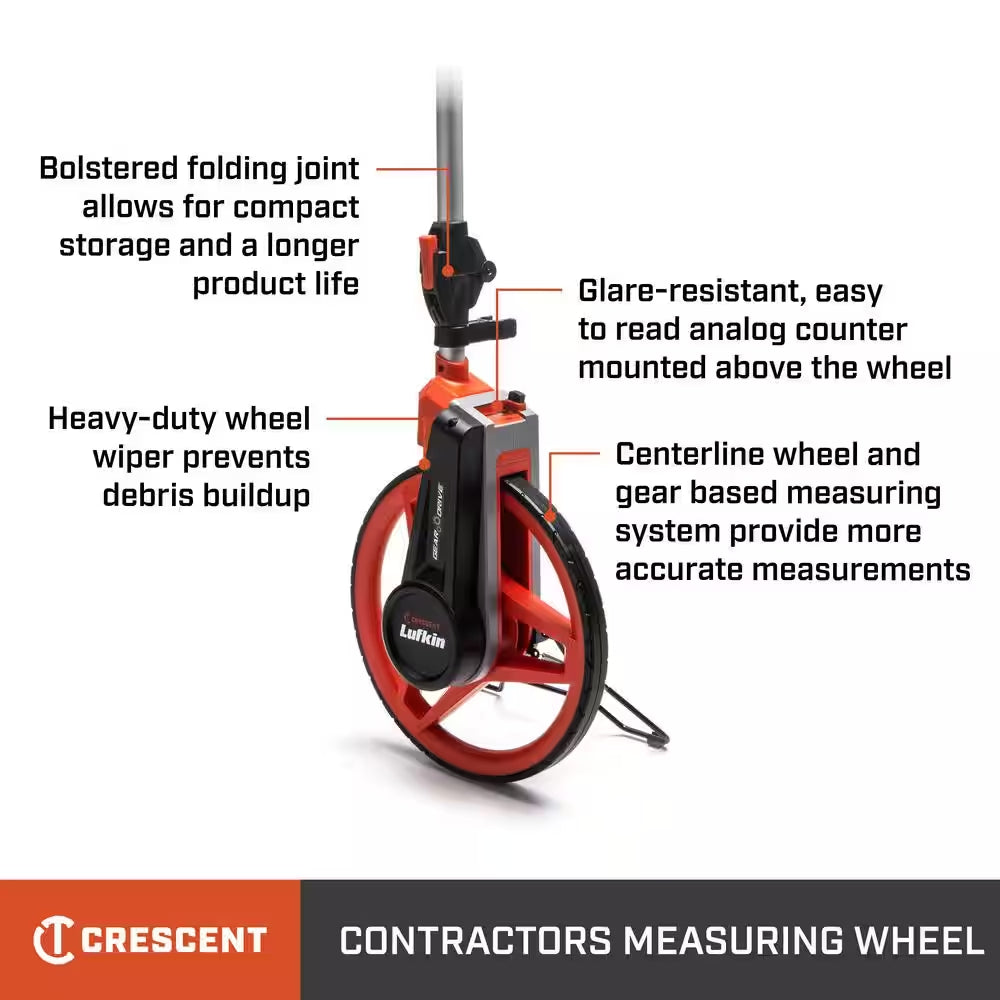 12-1/2 In. Contractors Measuring Wheel
